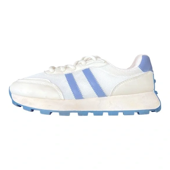 ZFBBD Women’s Platform Lace-up Comfort Sneakers Size 8 - Picture 4 of 10